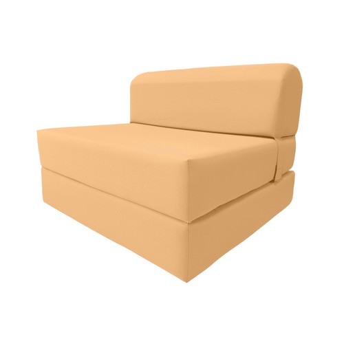 Peach sleeper chair - chair, folding