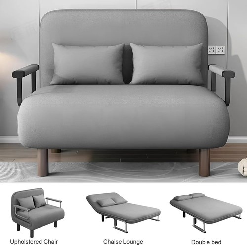 Folding bed single 100x190cm - bed,
