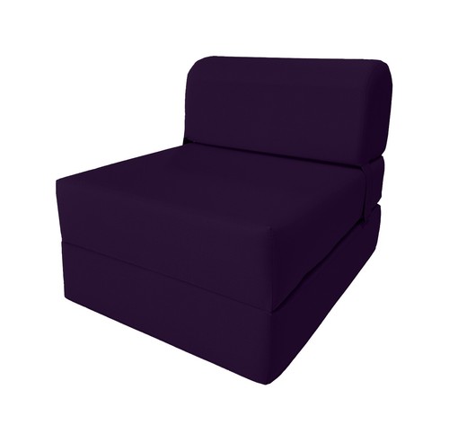 Purple sleeper chair - chair, folding