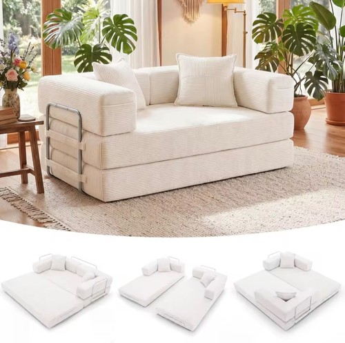 Seater corduroy sofa - 2,