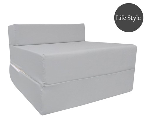 Fold out single chair bed - out, z