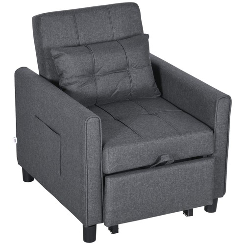 Folding sofa bed - sofa, out