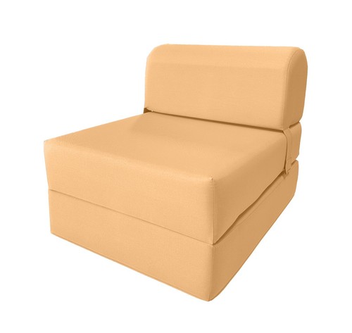 White sleeper chair - sleeper,