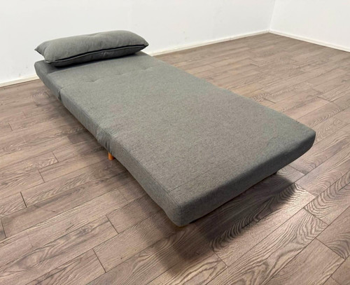 Roma grey fabric - fabric, single