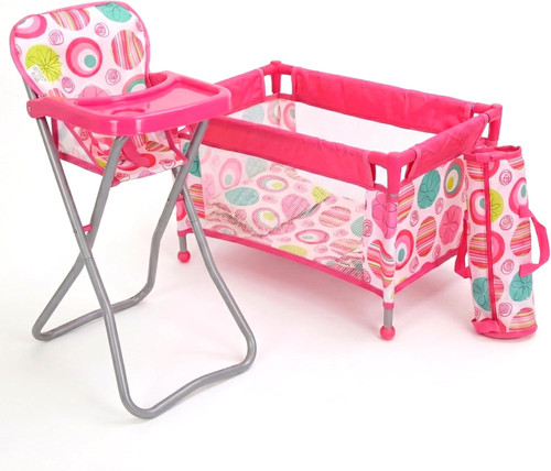 Travel high chair cot - high, bed